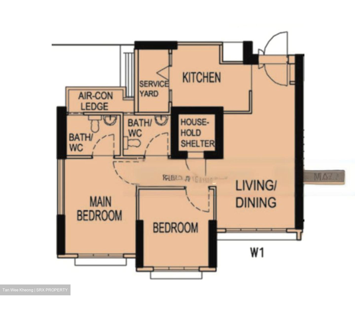 Blk 93A Telok Blangah Parcview (Bukit Merah), HDB 3 Rooms #479338631